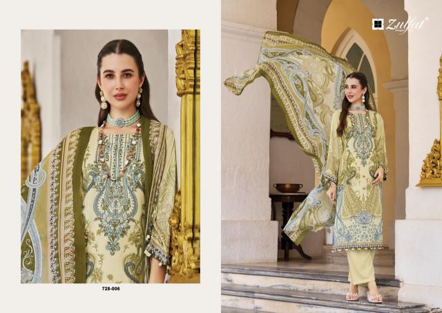 Zulfat afreen cotton dress material wholesale